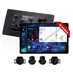 Màn hình Android ô tô liền camera 360 Teyes CC3 2K MAX 360 13inches [6GB/128GB + Camera 360]