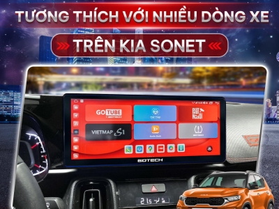 Màn hình Android ô tô Gotech GT12.3i [4GB/32GB]