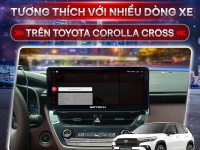 Màn hình Android ô tô liền camera 360 Gotech GT12.3i 360 [4GB/32GB]