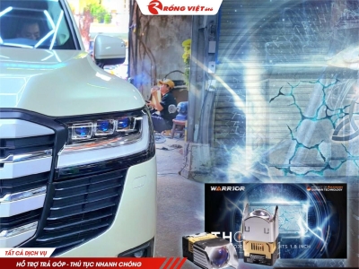  Đèn Ô Tô Bi Pha Laser Aozoom Thor Light 1.8inch 46 - 52W]