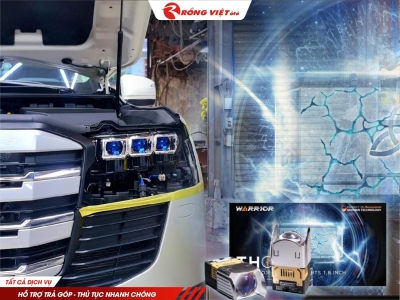  Đèn Ô Tô Bi Pha Laser Aozoom Thor Light 1.8inch 46 - 52W]