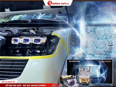  Đèn Ô Tô Bi Pha Laser Aozoom Thor Light 1.8inch 46 - 52W]