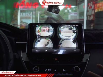 Màn hình Android ô tô liền camera 360 Gotech GT2K 360 [4GB/64GB + Camera 360]