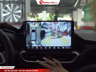 Màn hình Android ô tô liền cam 360 Elliview SEP 2K [4GB/32GB]