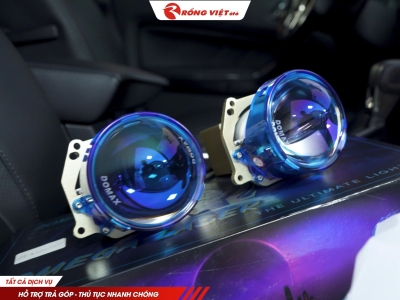 Đèn Ô Tô Bi Pha Laser Aozoom Omega Domax Light [62 - 65W]