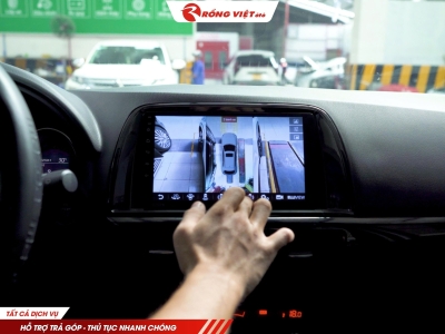 Màn hình Android ô tô liền cam 360 Elliview SEP [4GB/32GB]