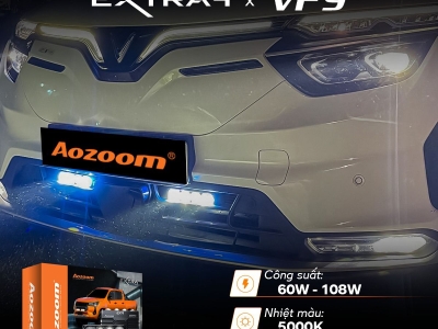Đèn trợ sáng ô tô Aozoom Extra 4 Led Extra Lights [60 - 108W]