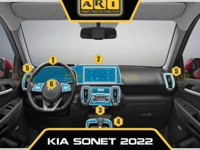 Dán PPF nội thất KIA Sonet 2022