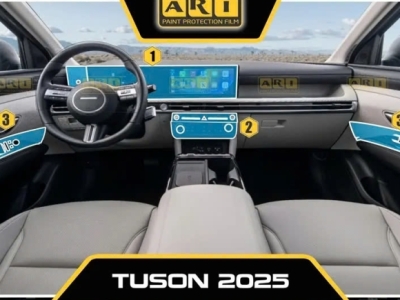 Dán PPF nội thất Hyundai Tucson 2025