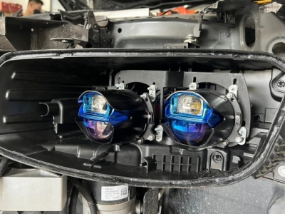 Đèn Ô Tô Bi Pha Laser Aozoom Megalodon Light [50 - 65W]