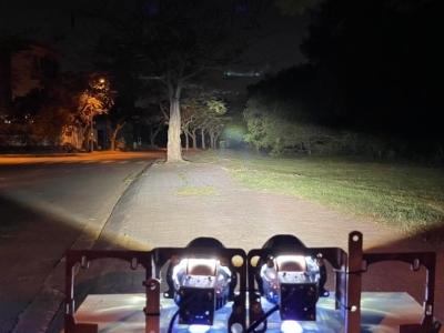 Đèn Ô Tô Bi Pha Laser Aozoom Megalodon Light [50 - 65W]