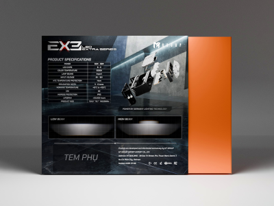 Đèn trợ sáng ô tô Aozoom Extra 3 Led Extra Lights [35 - 60W]