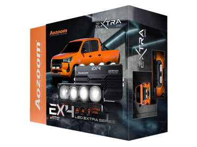 Đèn trợ sáng ô tô Aozoom Extra 4 Led Extra Lights [60 - 108W]