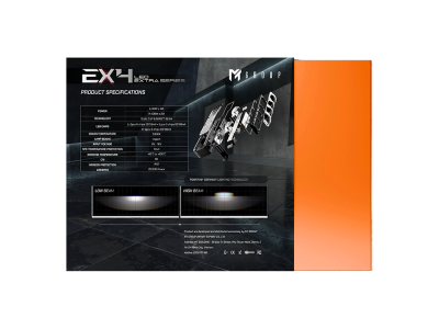 Đèn trợ sáng ô tô Aozoom Extra 4 Led Extra Lights [60 - 108W]