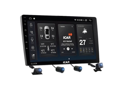 Màn hình Android ô tô liền cam 360 Elliview SEP [4GB/32GB]