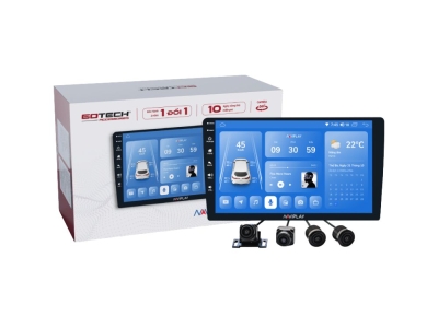 Màn hình android ô tô liền camera 360 Naviplay NC360 [4GB/32GB]