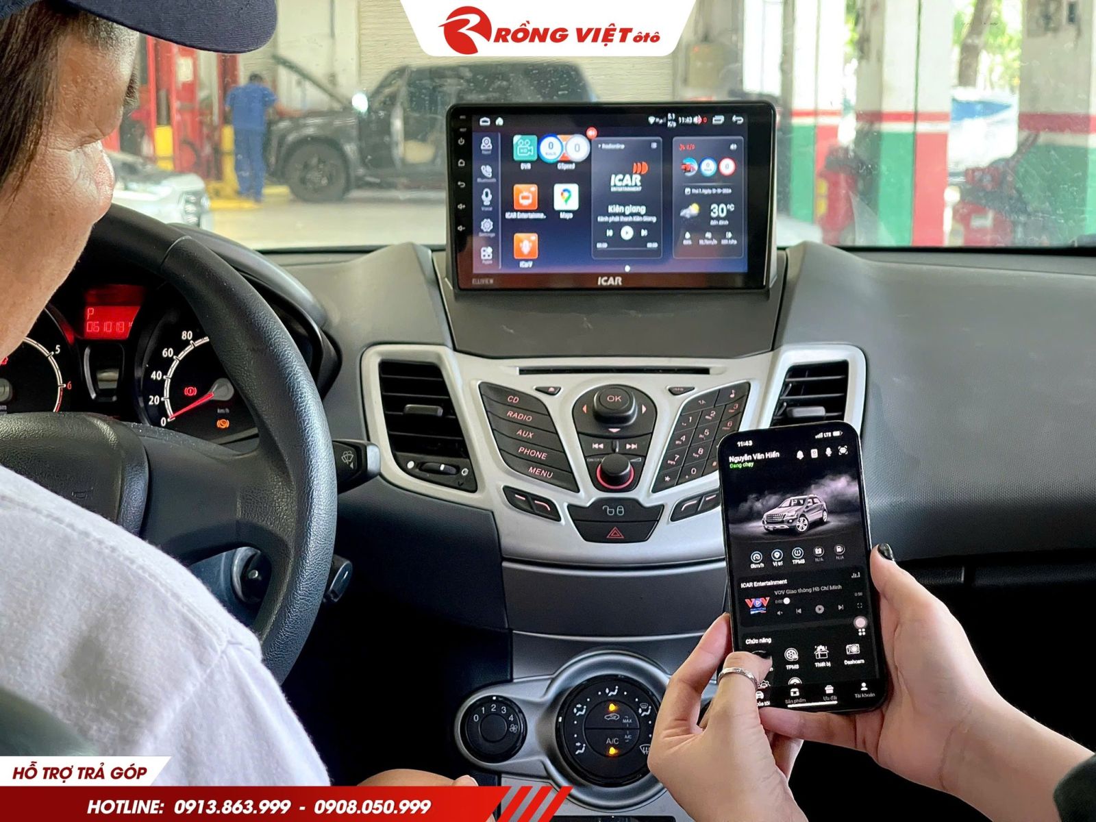 Màn hình Android ô tô Icar