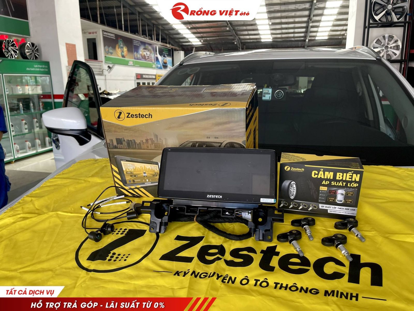 Màn hình Android ô tô Zestech
