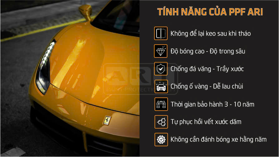Ưu điểm khi dán PPF ô tô