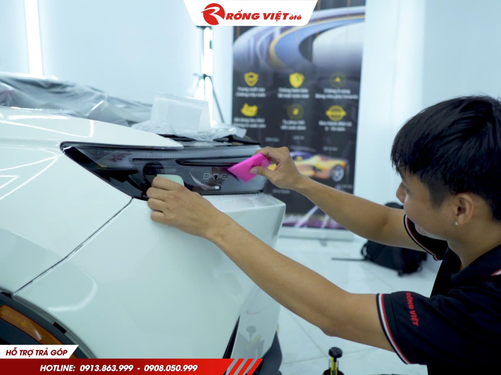 Dán PPF ARI tại Rồng Việt Ô Tô