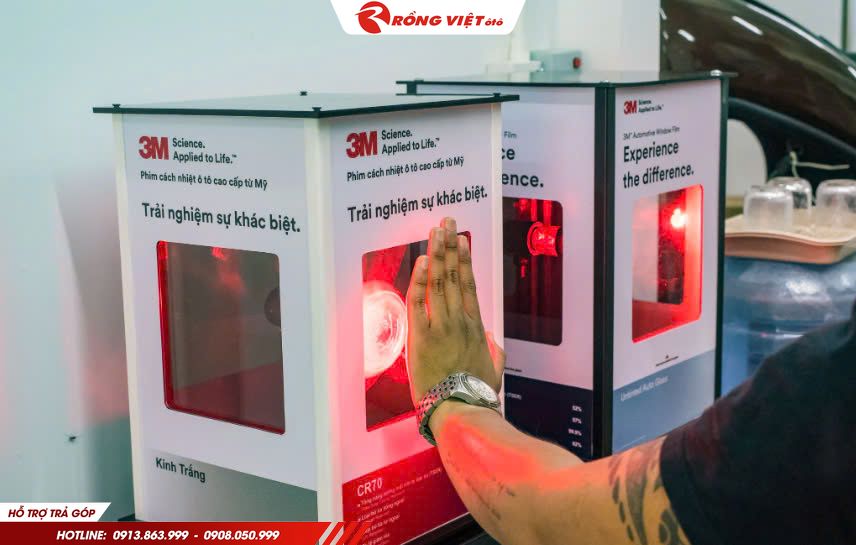 Phân biệt 3M Thật Giả Dựa Trên Tủ Test Phim