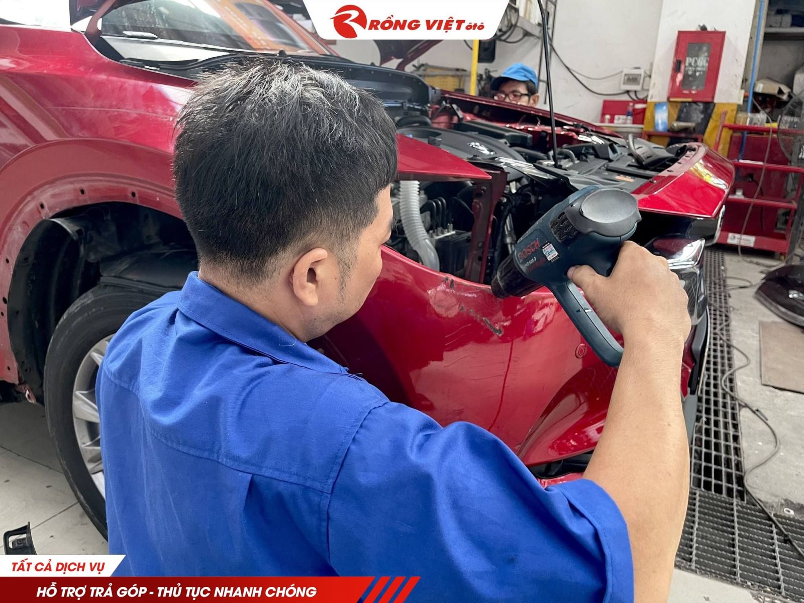 Sơn Dặm Ô Tô Xóa Xước